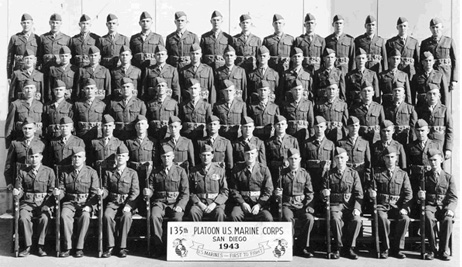 Marine Platoon 135, 1943